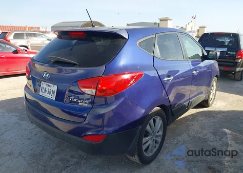 2012 Hyundai Tucson Limited из США, поврежденный, VIN KM8JU3AC5CU490205